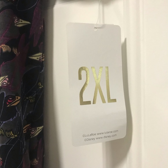 Lularoe Disney Malificent Diablo GiGi - 2XL - Picture 3 of 5